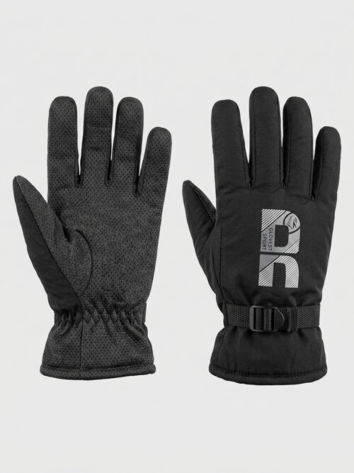 Men's Winter Printed Gloves