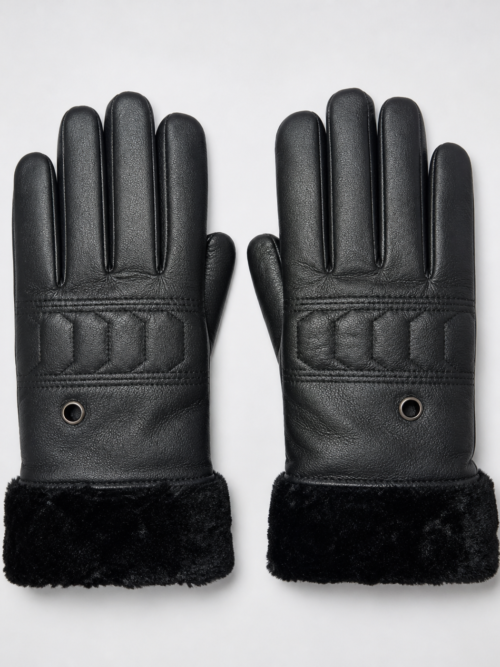 Unisex Artificial Leather Gloves