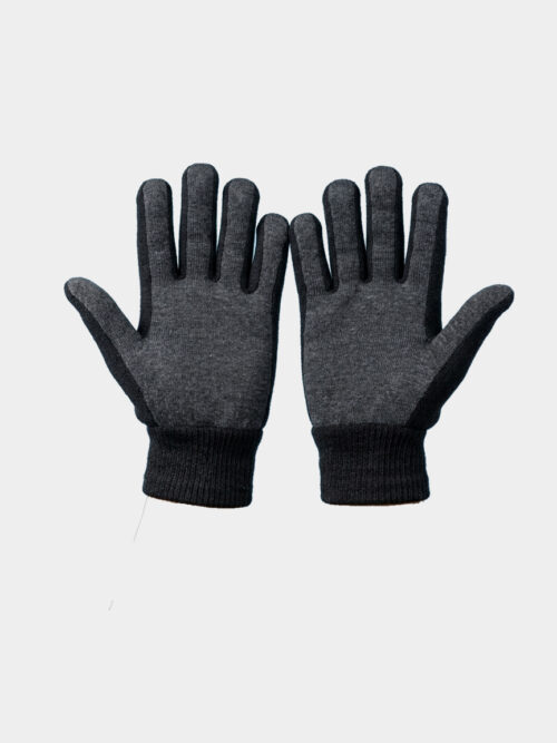 Unisex Fleece Gloves with Border Rib