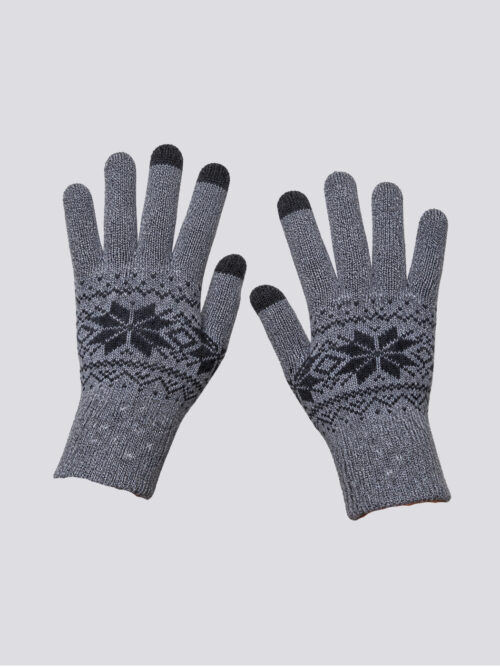 Men’s designed Woolen Lycra Gloves