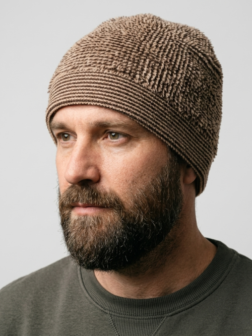 Men's Winter Plush Woolen Cap