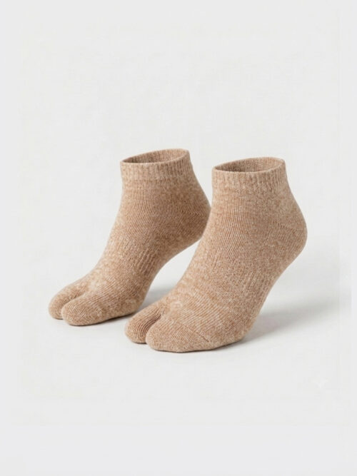Ladies Fine Knit Winter Ankle Toe Socks